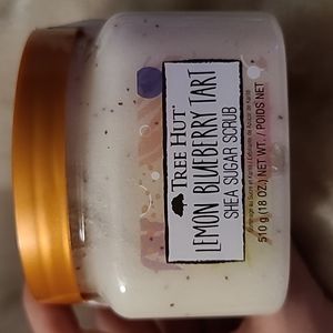 Tree Hut Lemon Blueberry Tart Shea Sugar Scrub (discontinued scent)